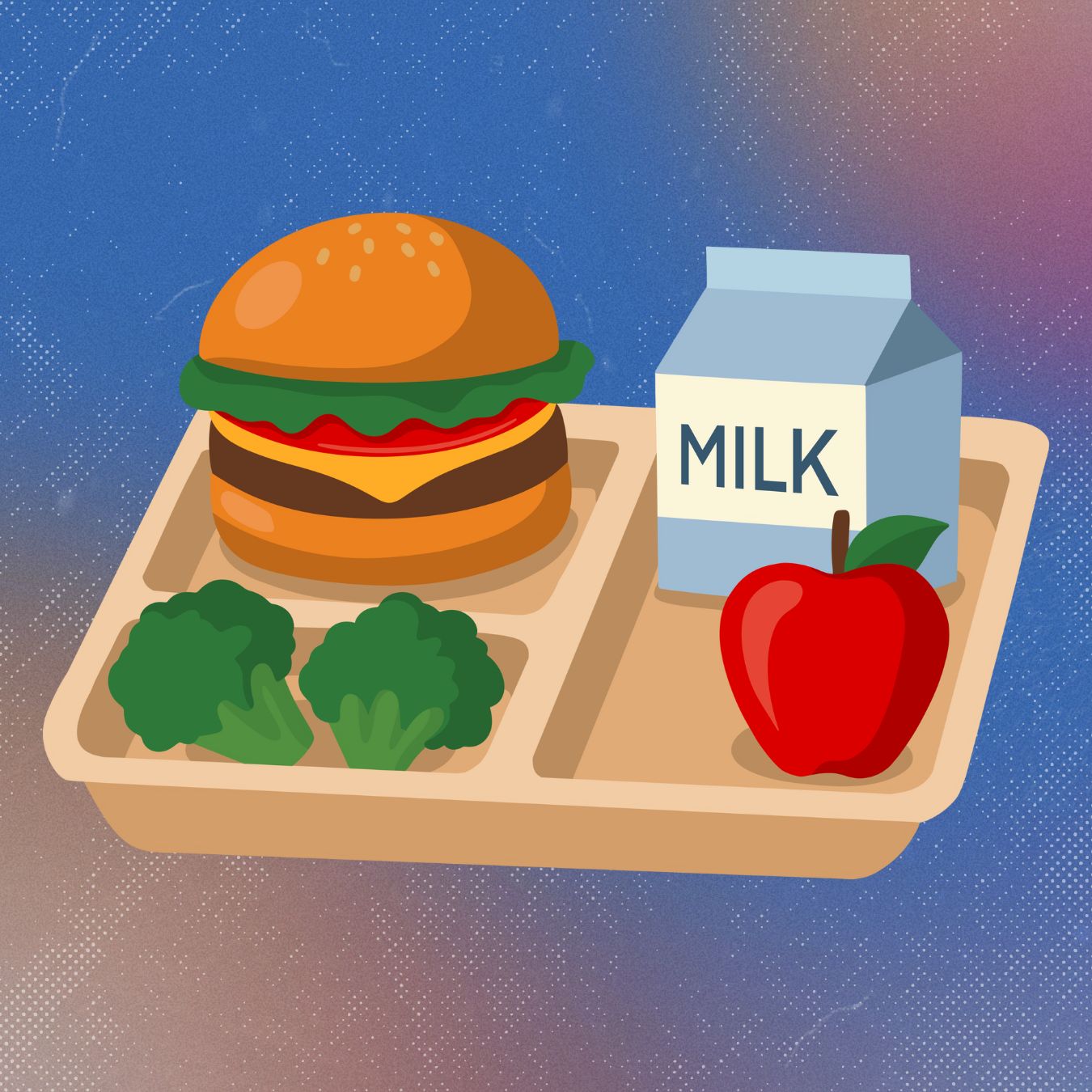 School Lunch Tray